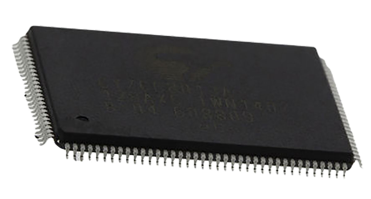Infineon CY7C68013A-128AXC, USB Controller, 480Mbps, USB 1.1, USB 2.0, 3.3 V, 128-Pin TQFP