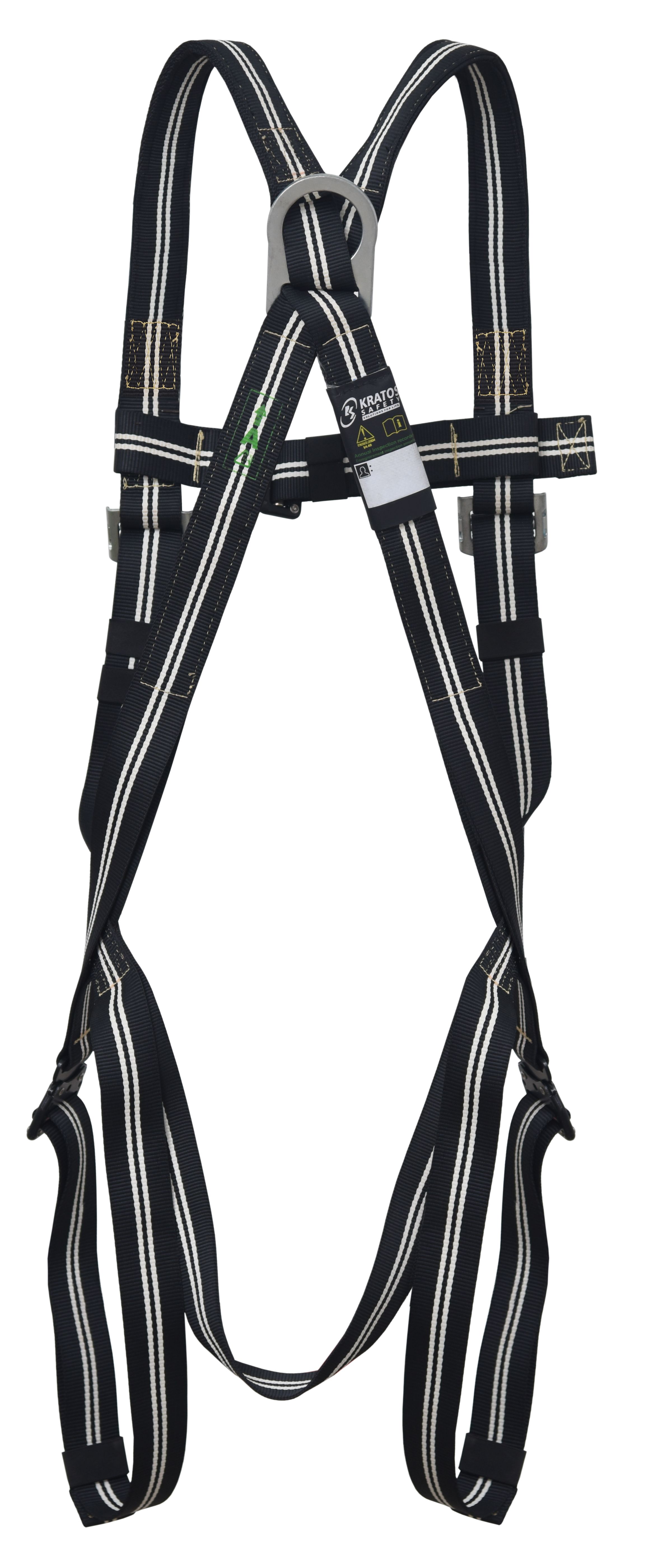 fa1011000 KRATOS SAFETY FA1011000 Front, Rear Attachment Fall Arrest Harness, 140kg Max, Universal