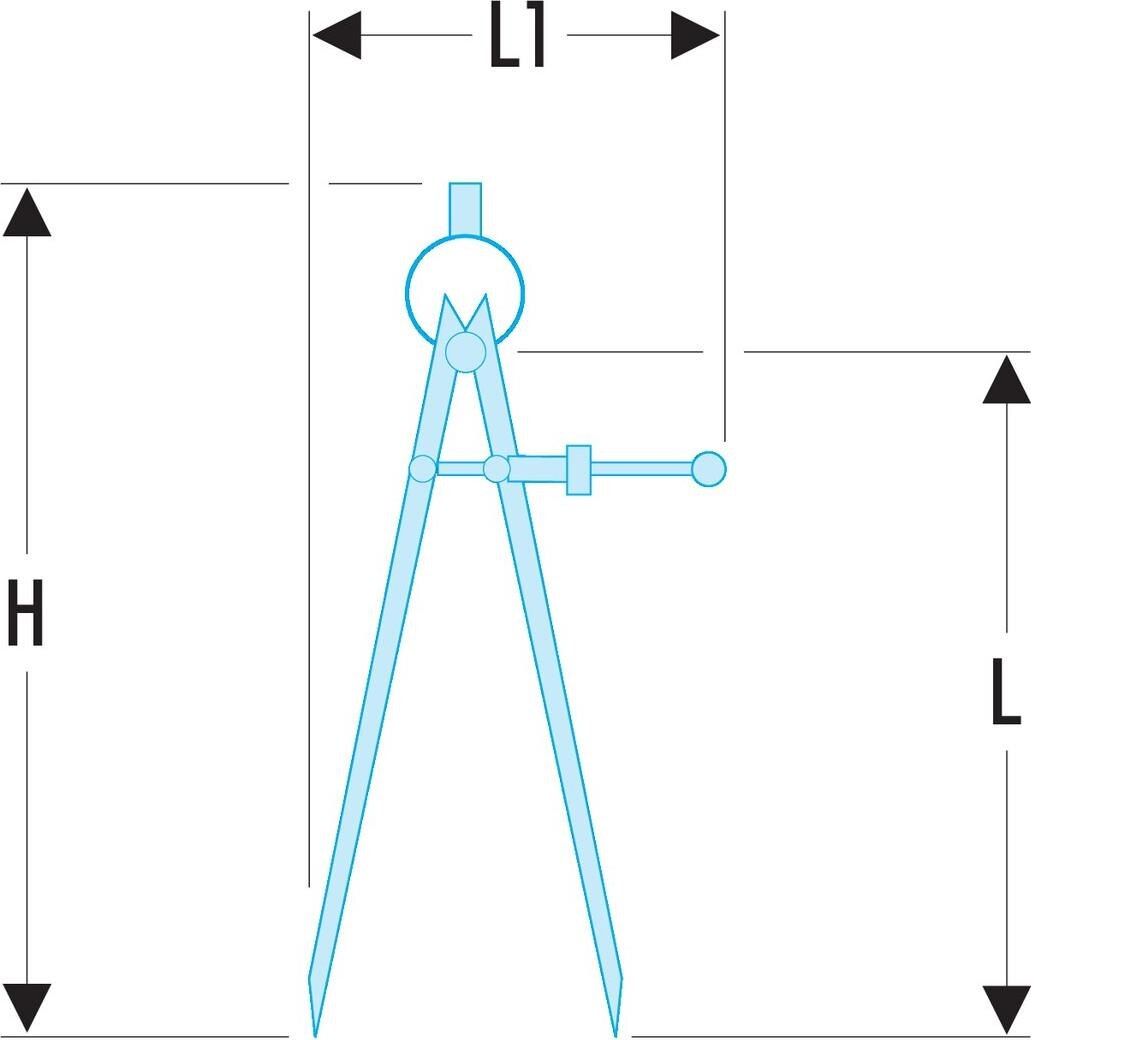 dela129200 Facom 150 mm Metric Engineer Square