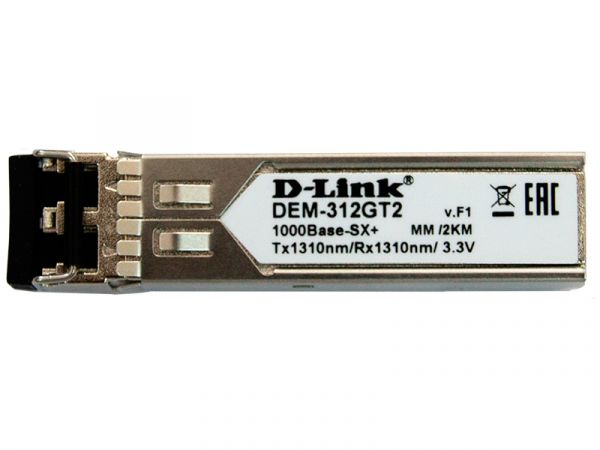 D-Link LC  Multimode  Transceiver Module, Full Duplex, 1000Mbps