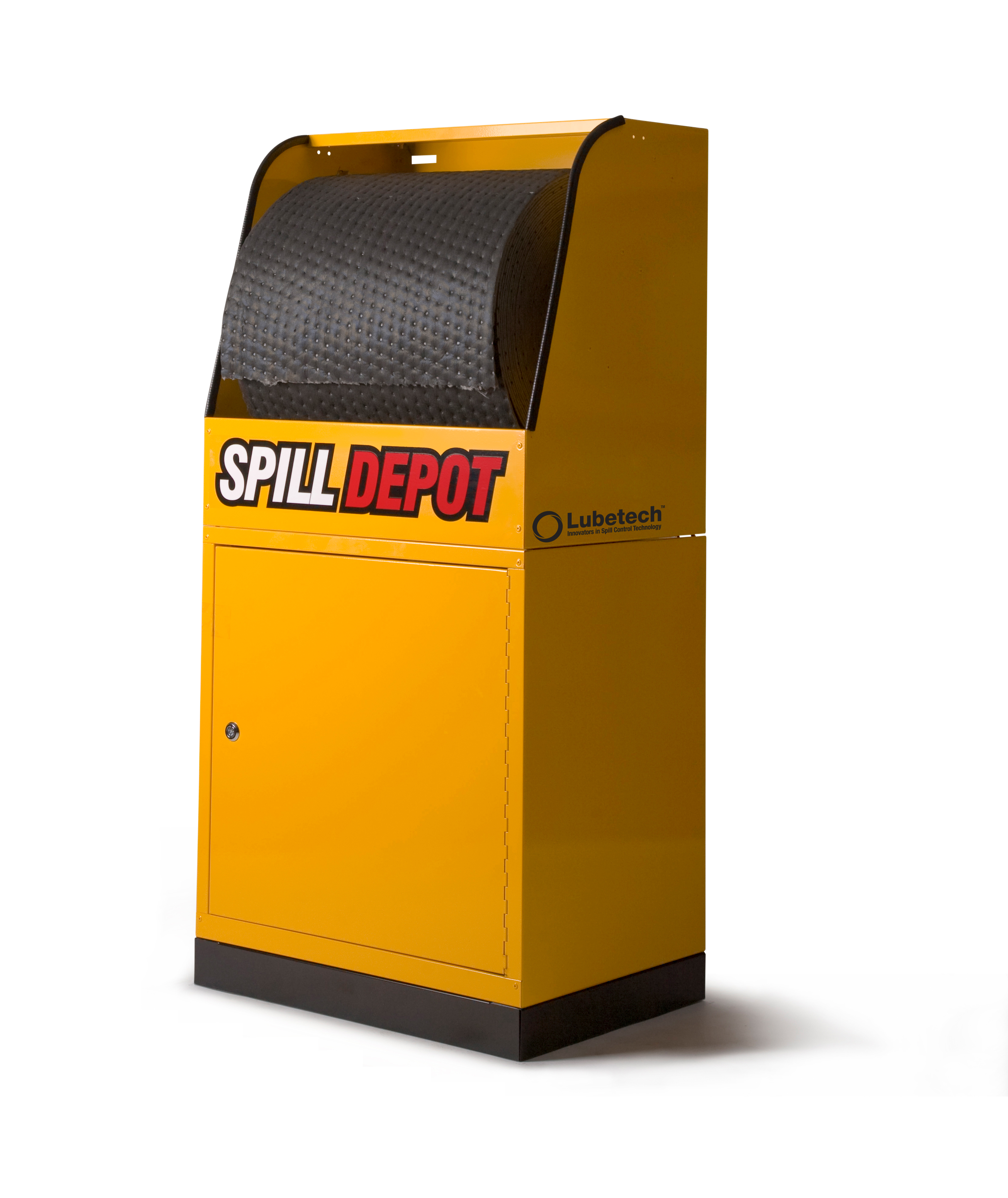 Lubetech Dispenser Spill Depot 2-Part Modular Cabinet & Dispensing Unit Polyester Powder Coated Steel for Industrial