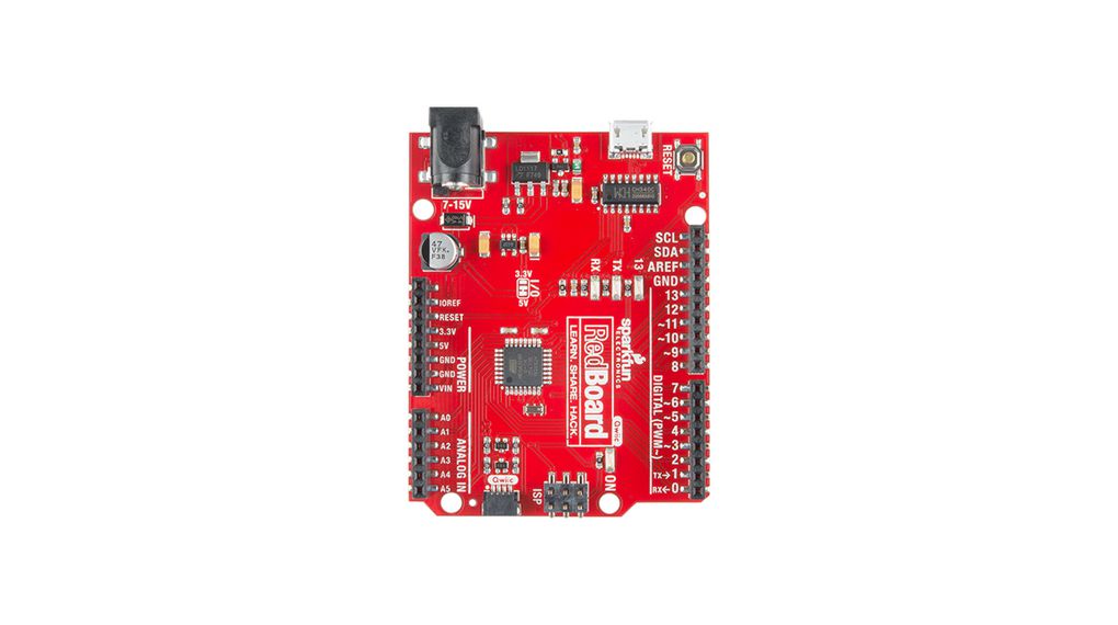 dev-15123 Sparkfun RedBoard Qwiic Development Board, Arduino Compatible Kit