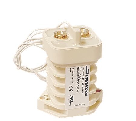 Durakool DEVR10 Contactor, 12V dc Coil, 1-Pole, 100 A, 5.54 W 48V, NO, 1kV dc