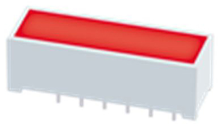 DF-3SURKD Kingbright Light Bar LED Display Red 620mcd