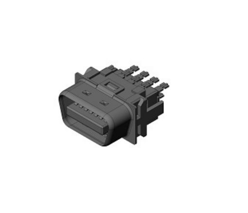 JAE DF02 14 Way Straight 1.27 mm Pitch Cable D-Sub Connector Male