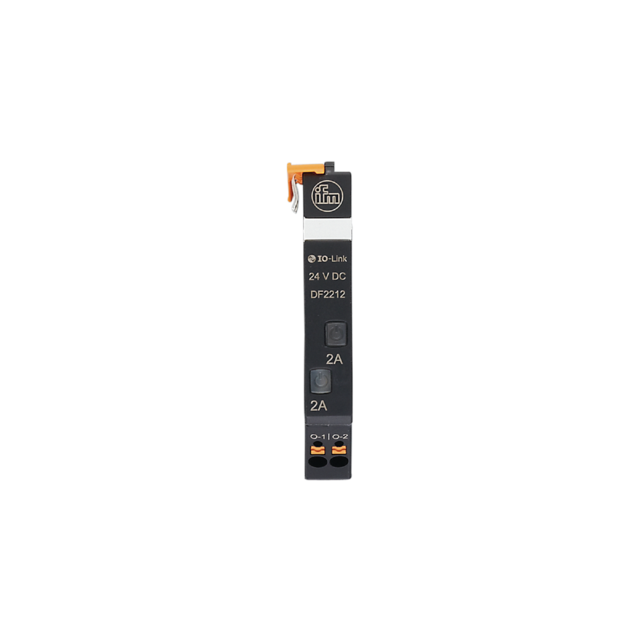 ifm electronic DF DF2 Electronic Circuit Breaker 2A 24V, 2 channels, DIN Rail