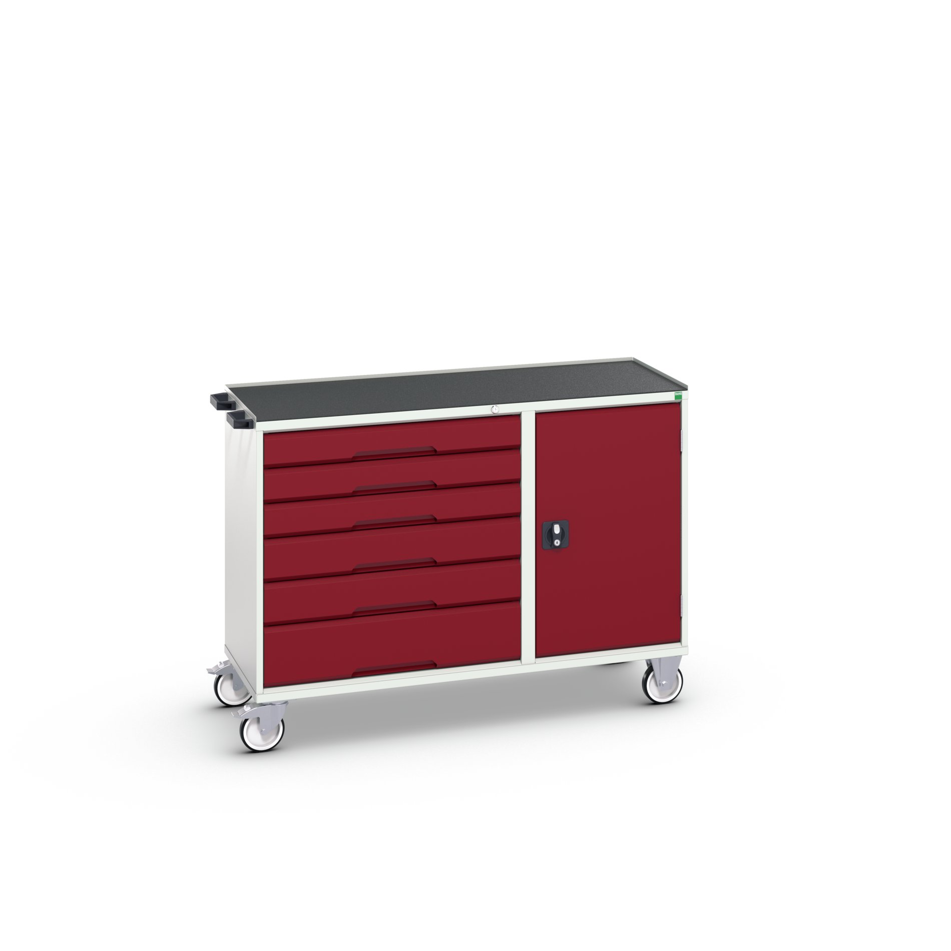 Bott Steel Trolley Trolley, 1300 x 550 x 965mm, 200kg Load