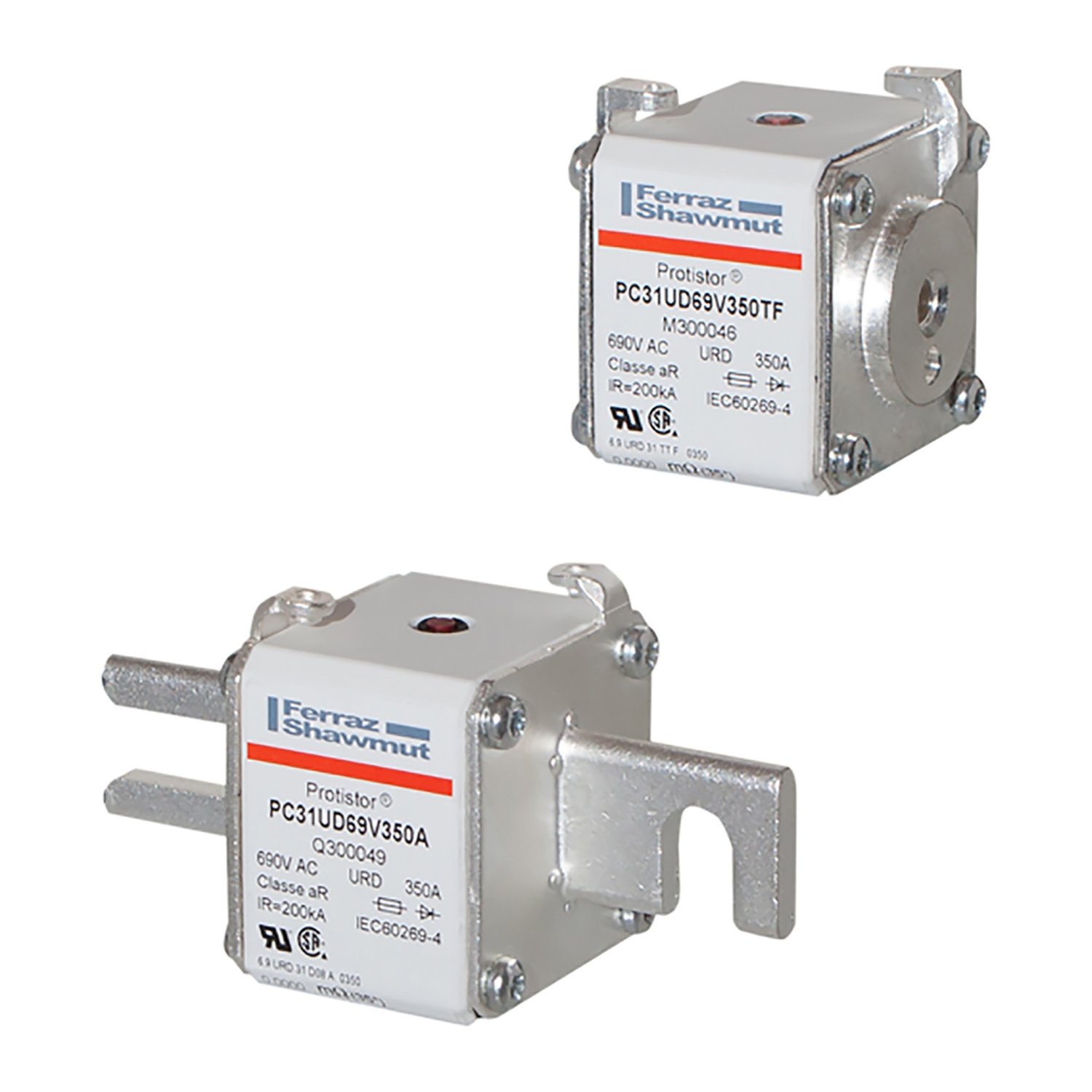 Schneider Electric 700A size 31 x 31 mm F Square Body Fuse, Schutz, 690V ac