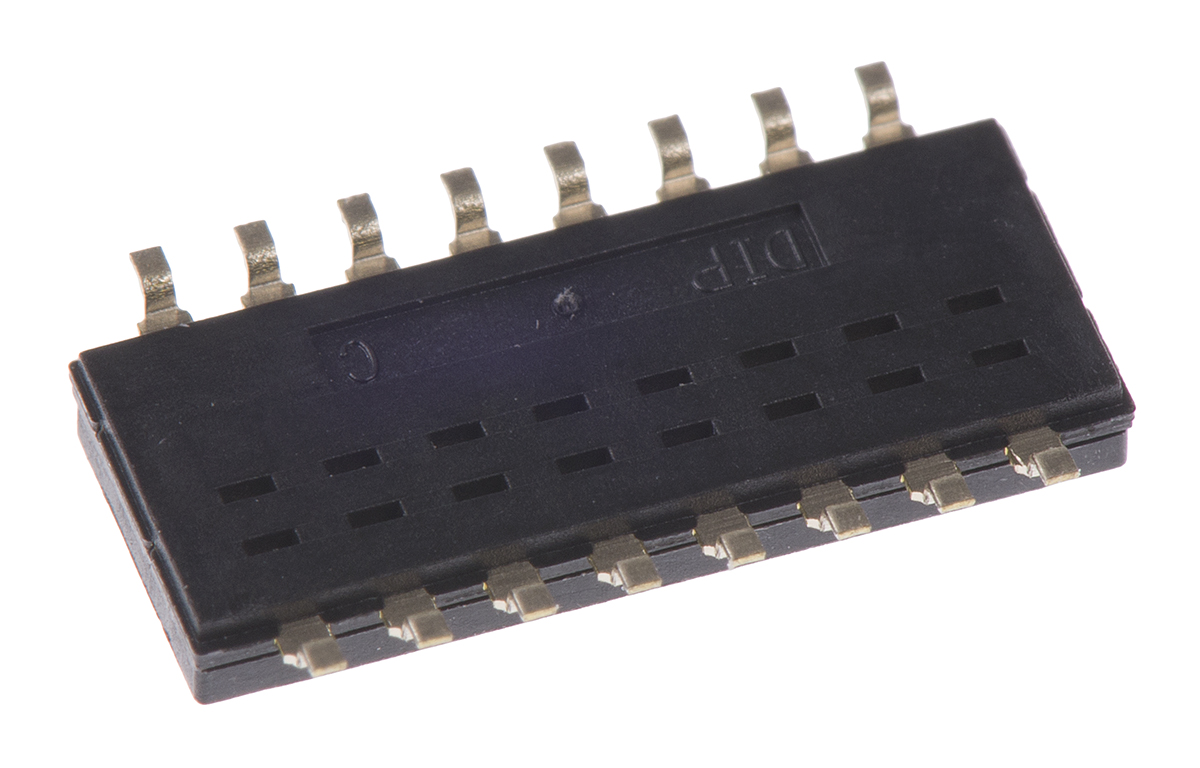 a6h-8102 Omron 8 Way Surface Mount DIP Switch 8P