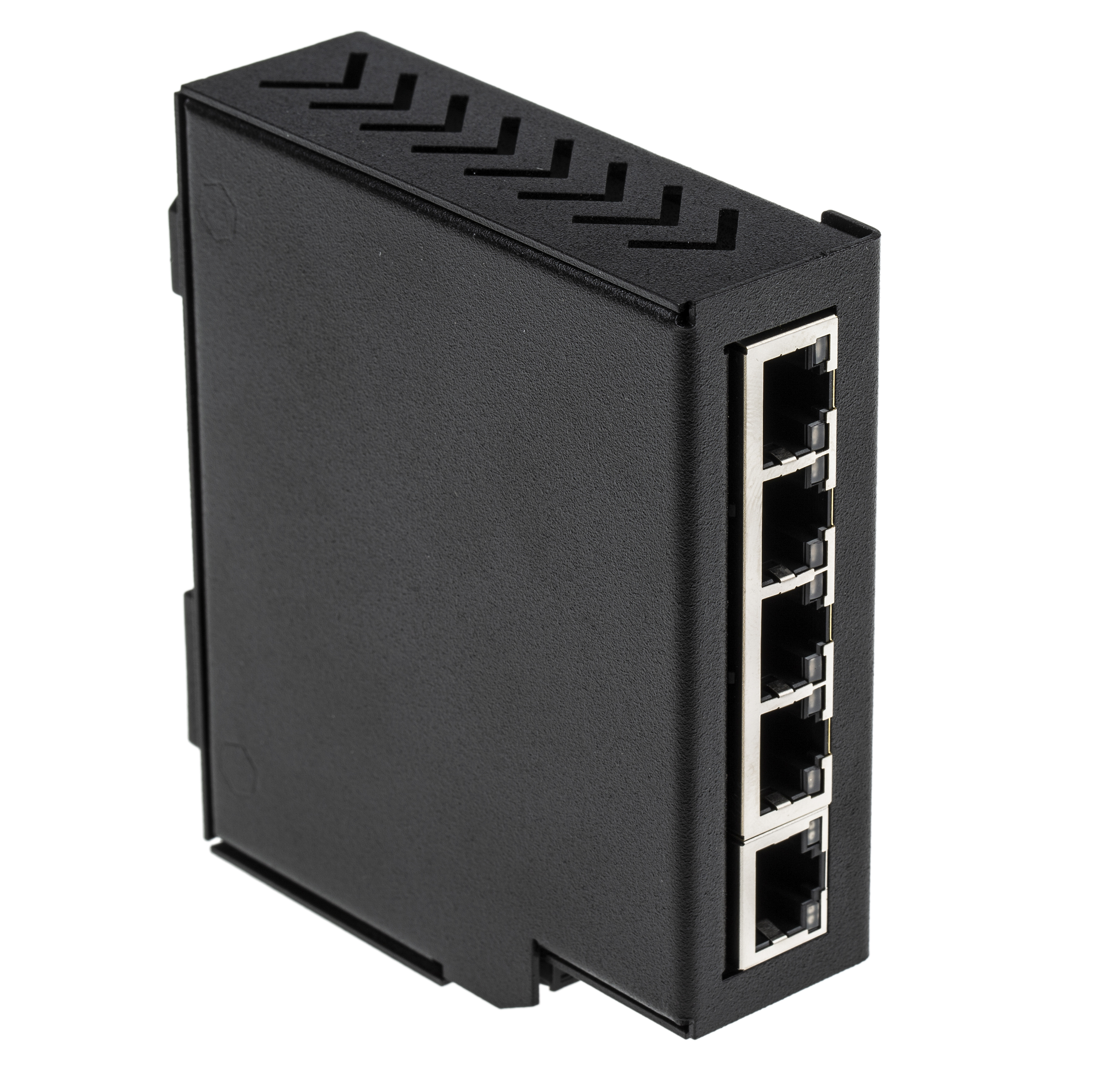 RS PRO DIN Rail Mount Industrial Ethernet Switch, 5 RJ45 Ports, 10/100Mbit/s Transmission