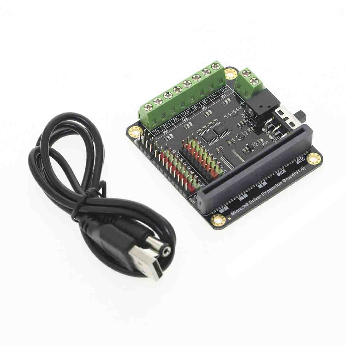 dfr0548 DFRobot DFR0548 BBC Micro:bit Add-on DC Motor Development Kit for DFR05 for BBC Micro bit