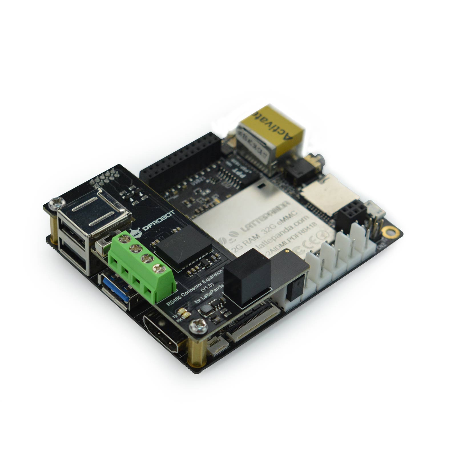 dfr0684 DFRobot RS485 Connector Expansion Shield Shield for LattePanda V1.0 DFR0684