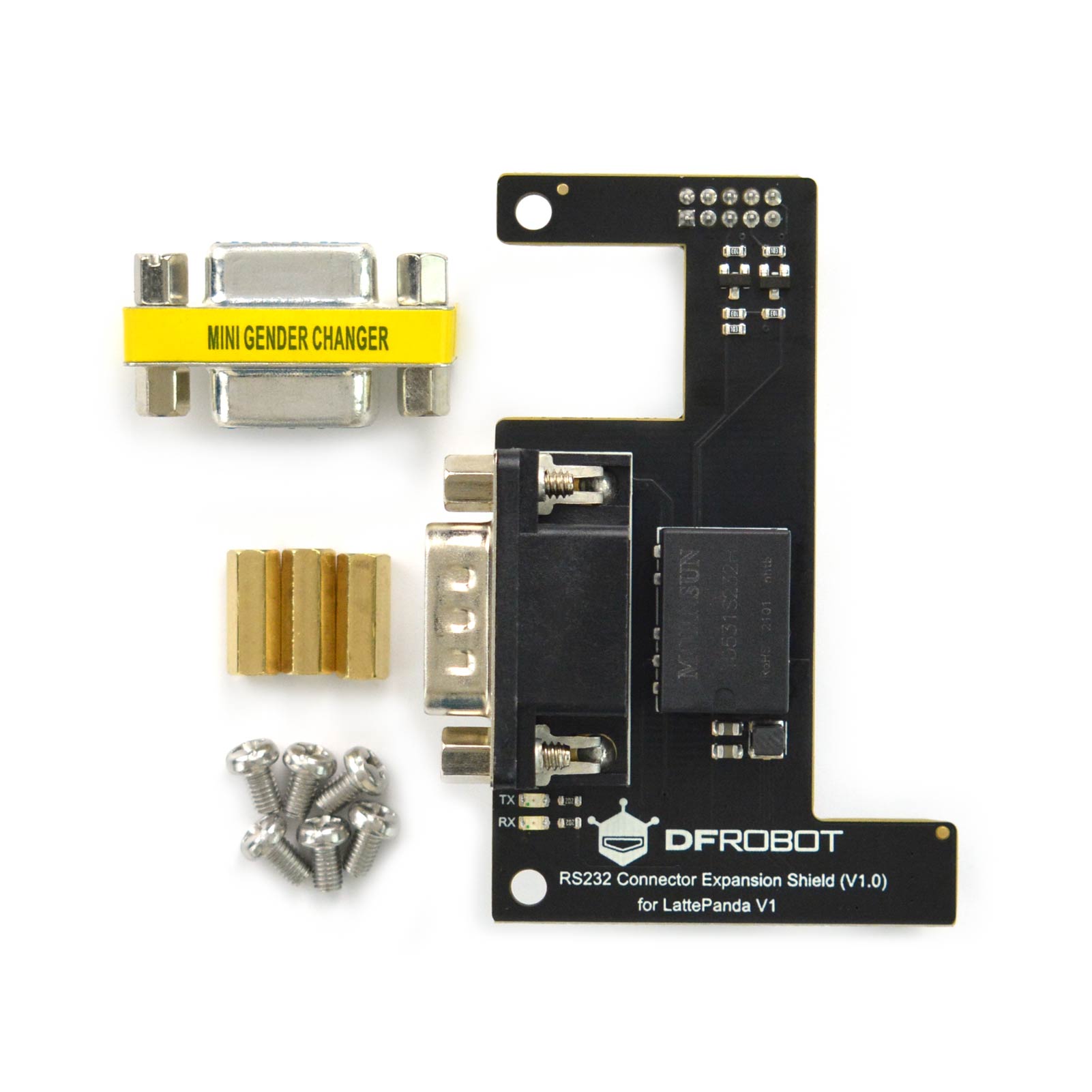 dfr0734 DFRobot RS232 Connector Expansion Shield Shield for LattePanda V1.0 DFR0734