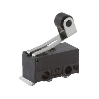 ZF Roller Lever Micro Switch, Right Angle PCB Terminal Terminal, 50mA, 125 V ac, SPDT, IP40