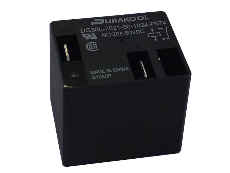 Durakool PCB Power Relay, 24V dc Coil, 45A Switching Current, 1 NO