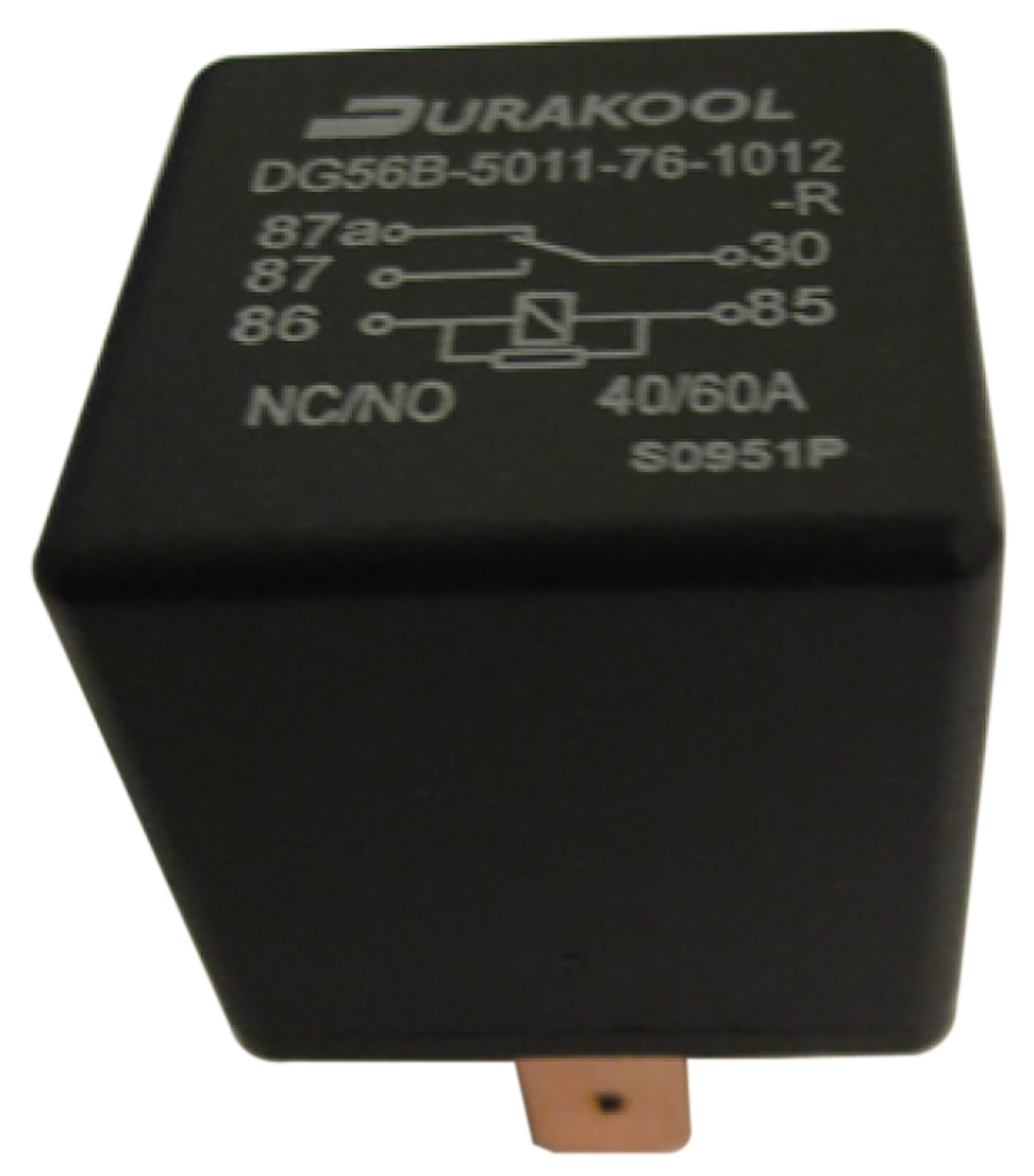 Durakool PCB Automotive Relay, 12 V dc Coil Voltage, 40 A Switching Current, SPDT