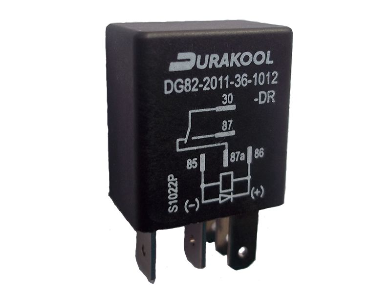 Durakool PCB Automotive Relay, 12 V dc Coil Voltage, 90 A Switching Current, SPST-NO
