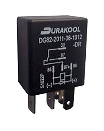 Durakool PCB Automotive Relay, 12 V dc Coil Voltage, 40 A Switching Current, SPST