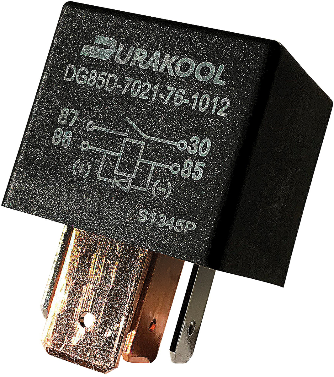 Durakool Power Relay, 12V dc Coil, 100A Switching Current, SPST