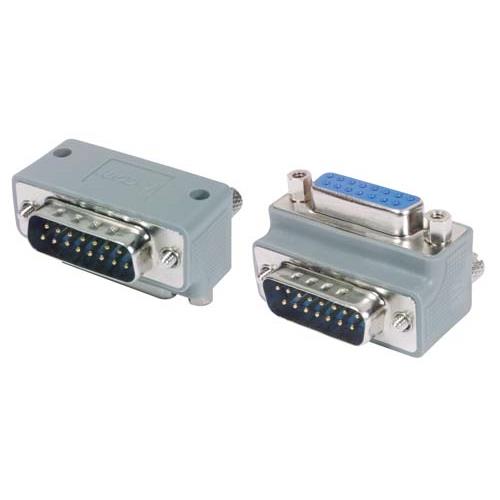 L-Com D-Sub Adapter 15-Way D-Sub to Male 15 Way D-Sub Female