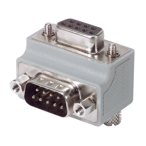 L-Com D-Sub Adapter 9-Way D-Sub to Female 9-Way D-Sub Female
