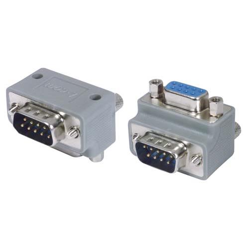 L-Com D-Sub Adapter Male Male 9-Way D-Sub Female Female