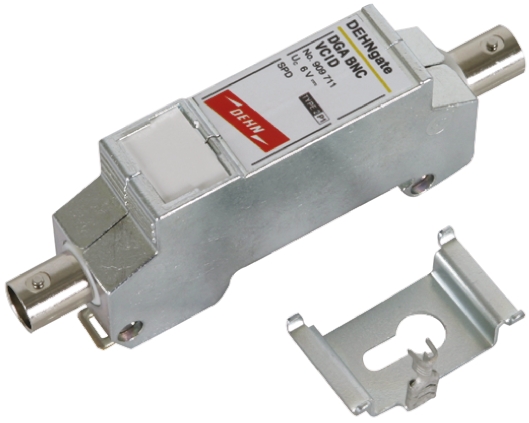Dehn, DGA Coaxial Surge Protection 6.4V Maximum Voltage Rating 10 kA Maximum Surge Current Surge Arrester