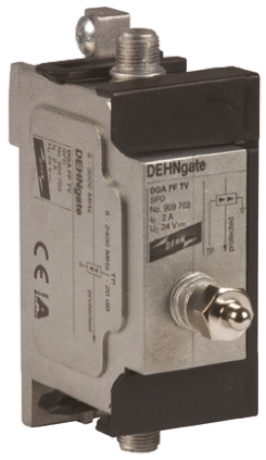 Dehn, DGA Modular Surge Protector 24V Maximum Voltage Rating 1.5 kA Maximum Surge Current Lightning Arrester