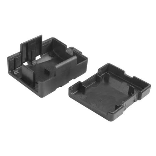 L-Com DGB Series Thermoplastic Straight D-Sub Backshell, 9 Way Strain Relief