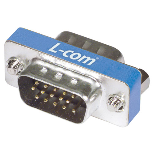 L-Com D-Sub Adapter Male Male