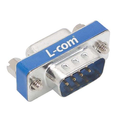 L-Com DGF 9 Way Straight Screw D-Sub Connector Female, with Jack Screw