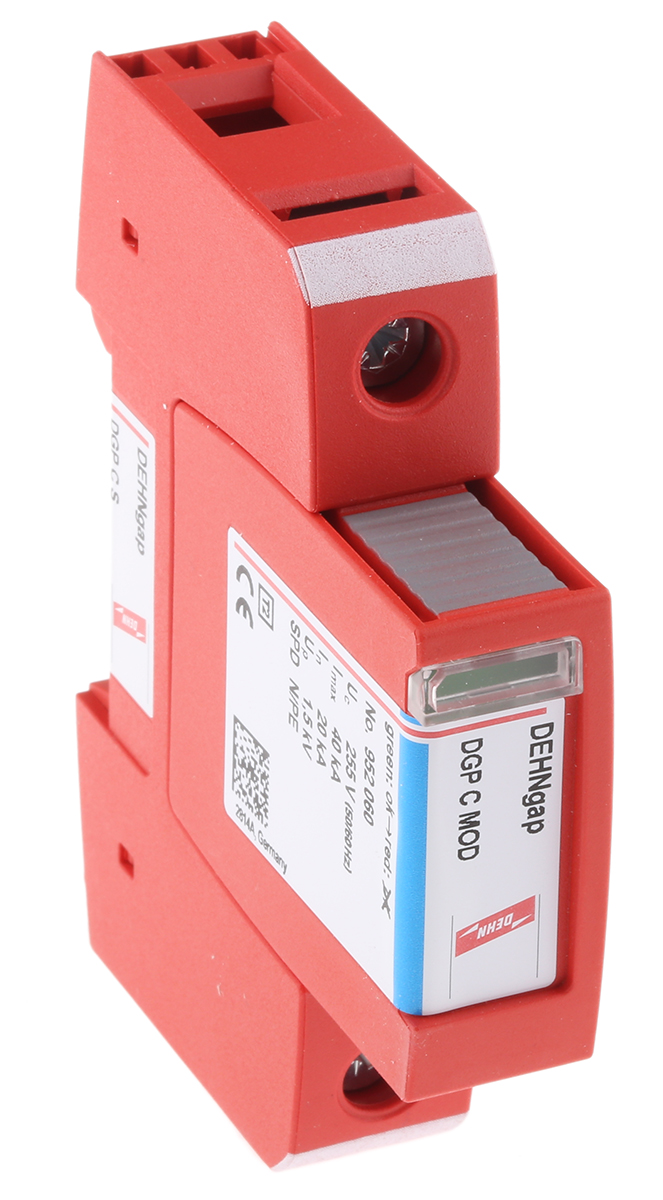 Dehn, DGP Modular Surge Protector 255V Maximum Voltage Rating 40 kA Maximum Surge Current Type 2 Arrester