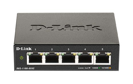 D-Link 5-Port Gigabit Smart Managed Switch Smart 5 Port Smart Switch