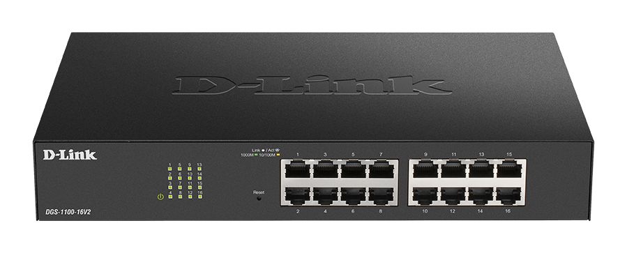 D-Link 16-Port Gigabit Smart Managed Switch Smart 16 Port Smart Switch