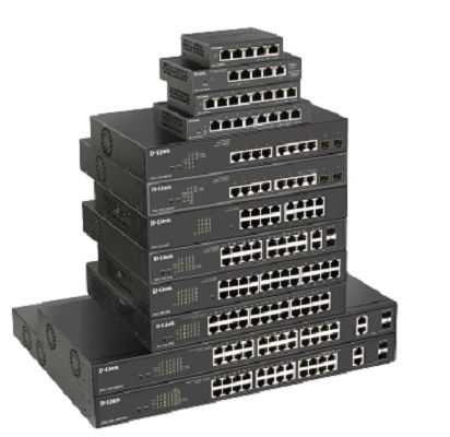 D-Link 24-Port Gigabit Smart Managed Switch Smart 24 Port Gigabit Switch Power Over Ethernet