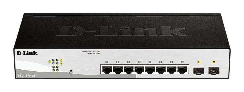 D-Link 10-Port Gigabit Smart Managed Switch Smart 10 Port Smart Switch