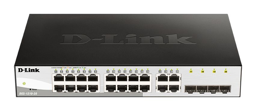D-Link 20-Port Gigabit Smart Managed Switch Smart 20 Port Smart Switch
