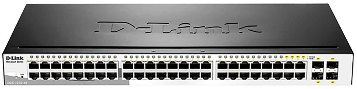 D-Link 52-Port Gigabit Smart Managed Switch Smart 48 Port Ethernet Switch