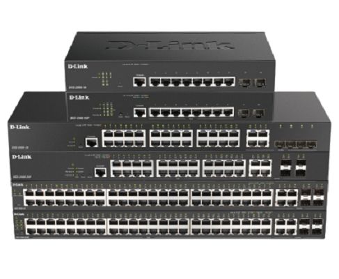 D-Link 10-Port Gigabit Managed PoE Switch Managed 8 Port Gigabit Switch Power Over Ethernet
