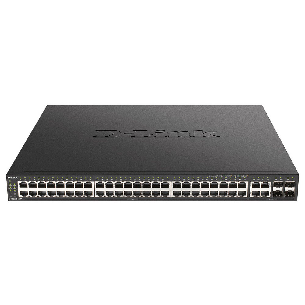D-Link 52-Port Gigabit Managed Max PoE Switch Managed 52 Port Managed Switch Power Over Ethernet