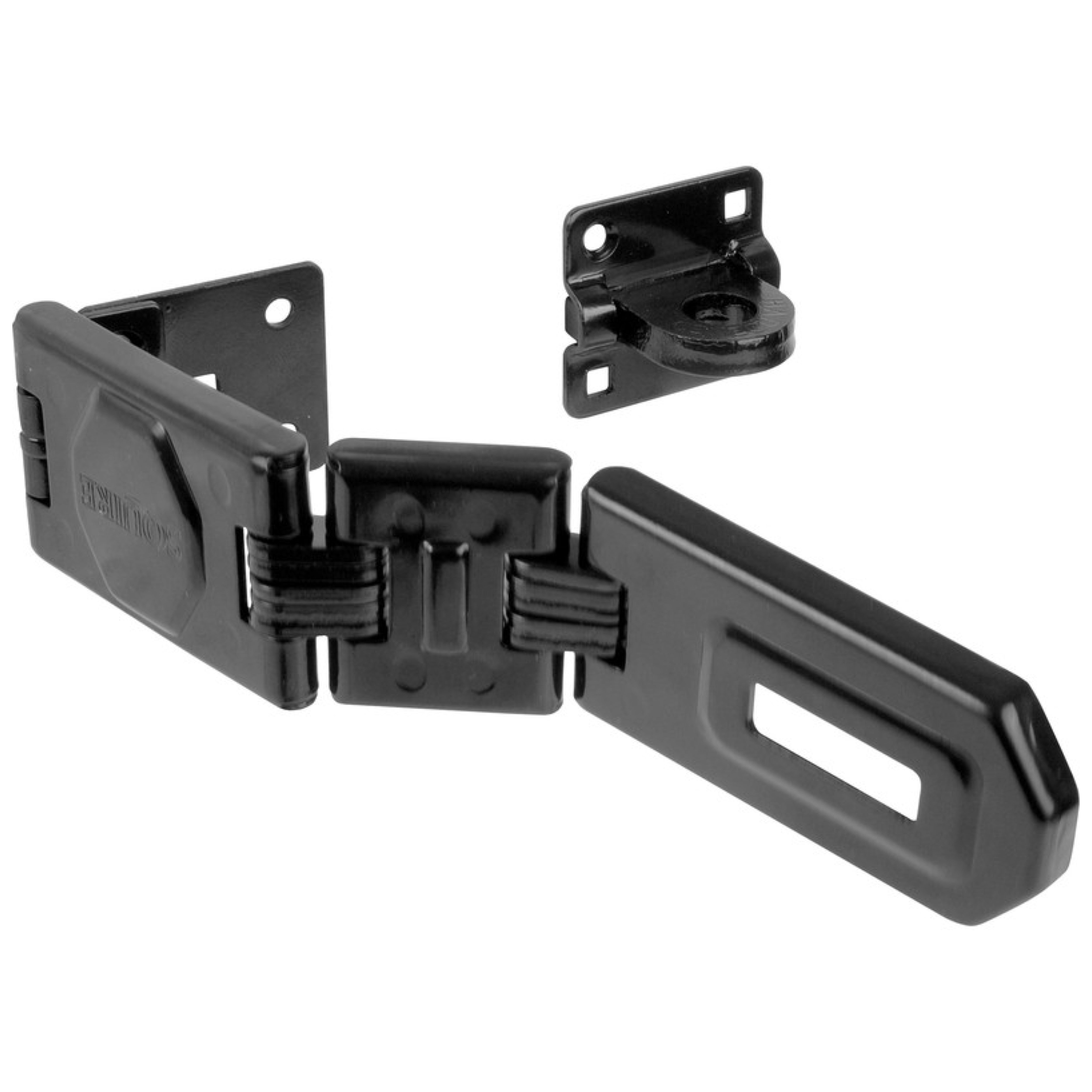 dhh1 Squire Steel Black Anti-Corrosion Hasp & Staples 200 mm