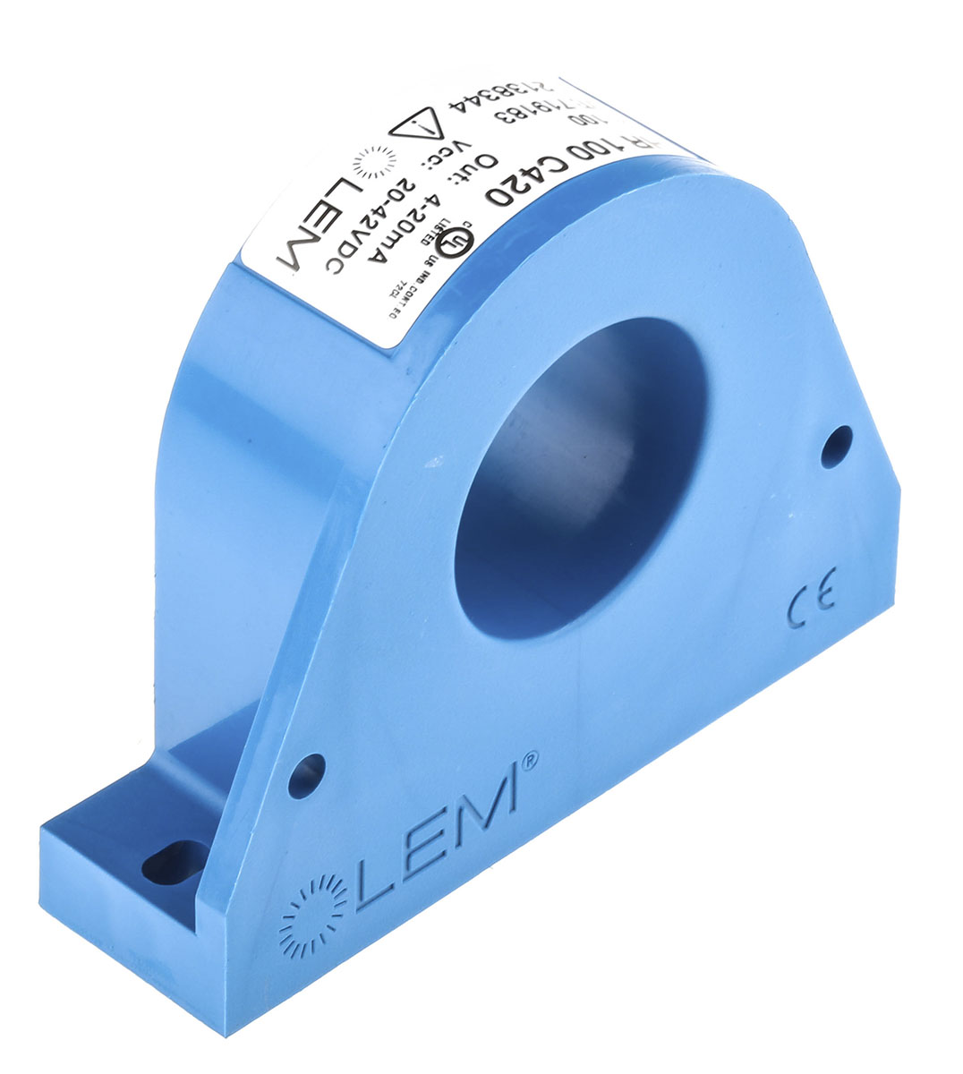 dhr-100-c420 LEM DHR Series Current Transformer 100 A 20V dc, 50 V dc 32 mm Bore