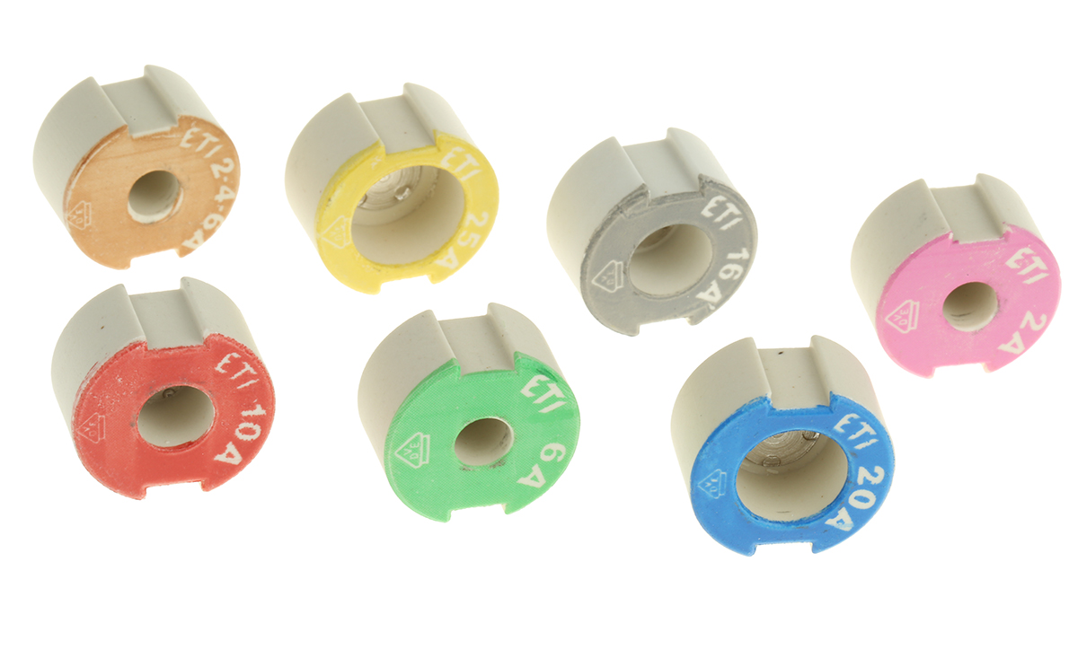 ETI 25A Bottle Fuse Holder, 1P-Pole for D03, 500V ac