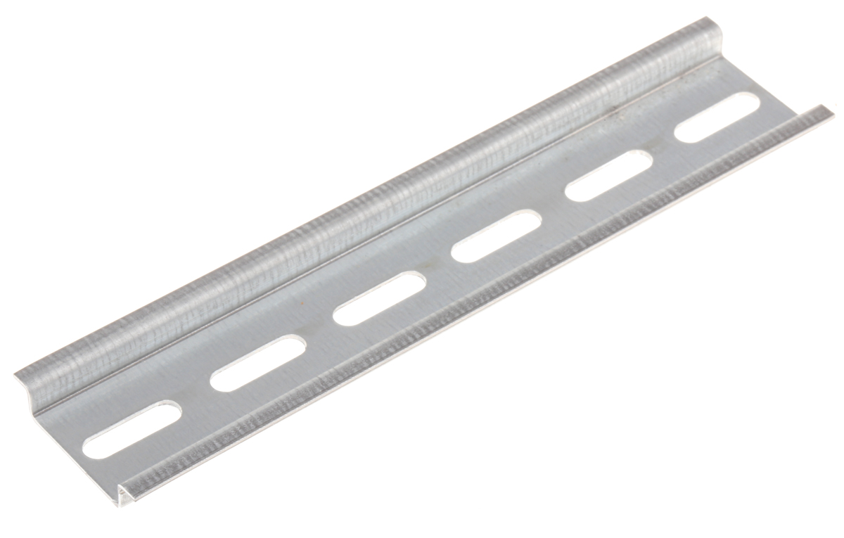 WISKA Steel Perforated DIN Rail, 146 mm x 35 mm