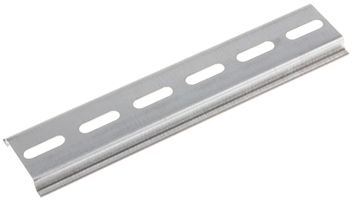 din-1210 WISKA Steel Perforated DIN Rail, 146 mm x 35 mm