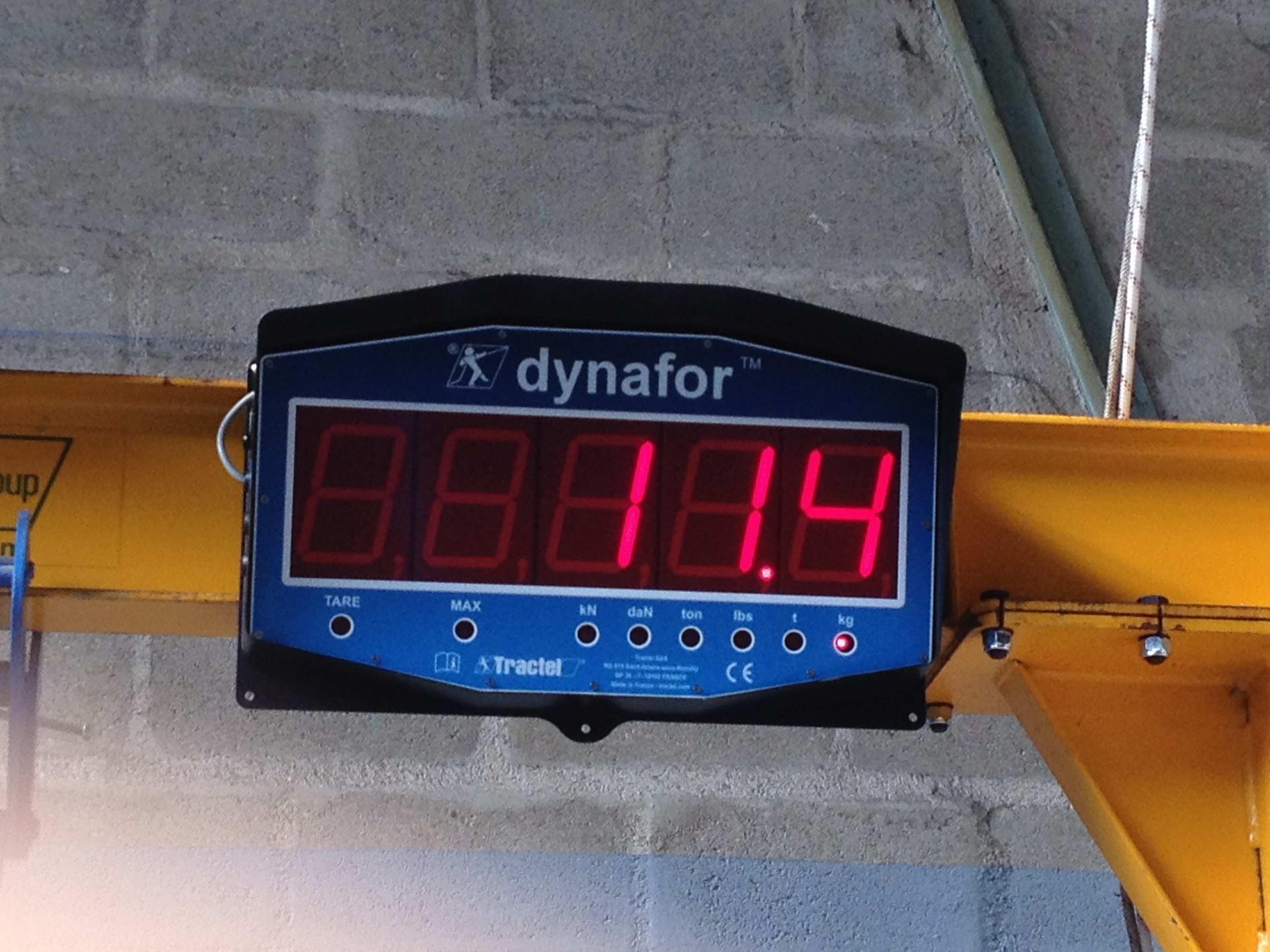 display-al-63 Tractel DISPLAY AL 63 Mini Electronic Scale RS485, Range: AL63