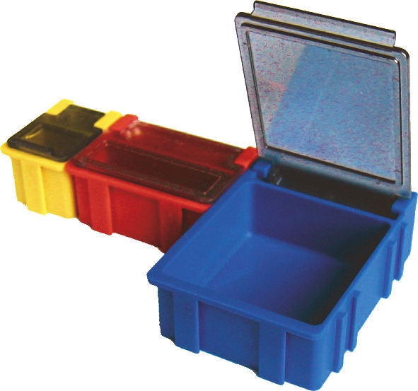 Licefa Clear ABS Compartment Box, 21 mm x 29mm x 15 mm