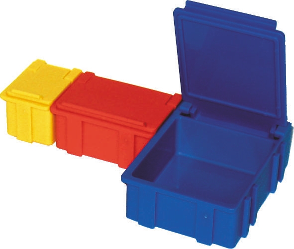 Licefa Clear ABS Compartment Box, 21 mm x 42mm x 15 mm