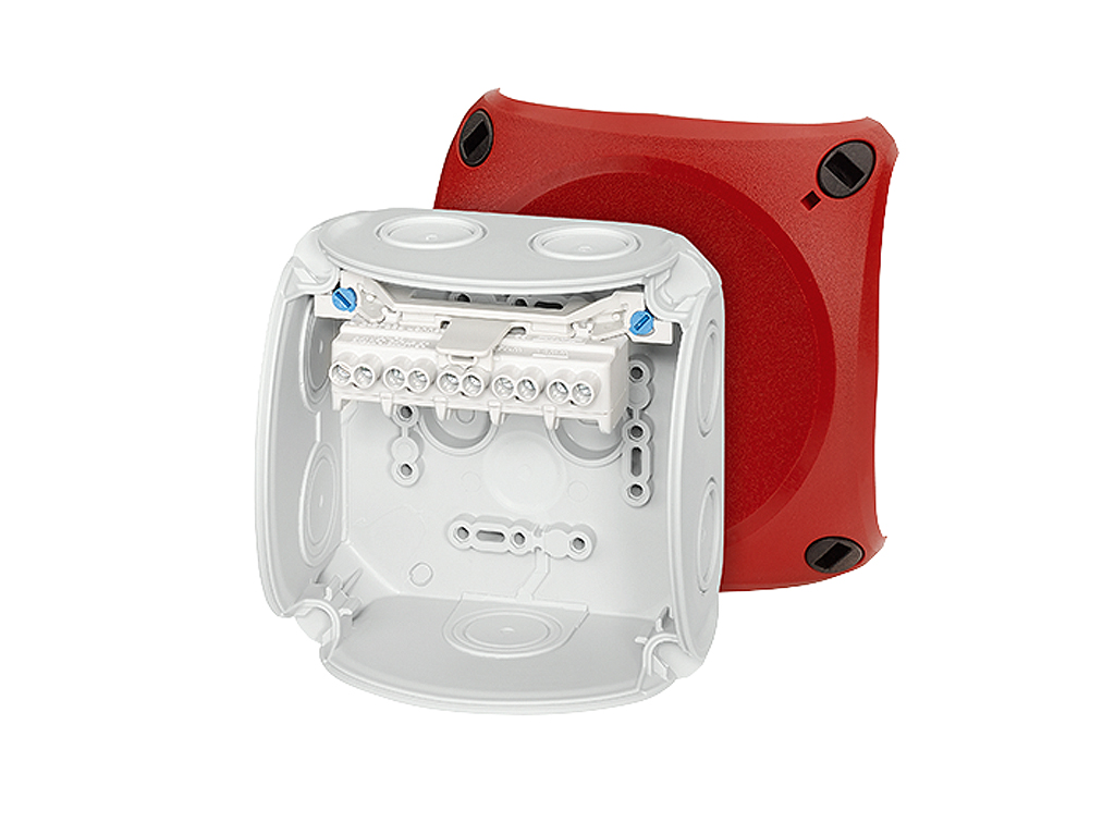 HENSEL DK Series Grey Polypropylene Terminal Box, IP66, 5 Terminals, 70 mm, 104mm 104 mm