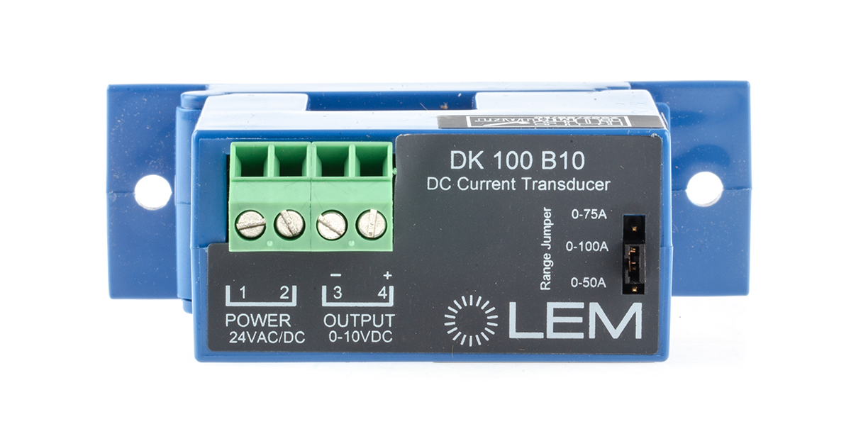dk-100-b10 LEM DK-B10 Series Current Transformer 100 A 20V dc, 50 V dc 21.7 mm Bore